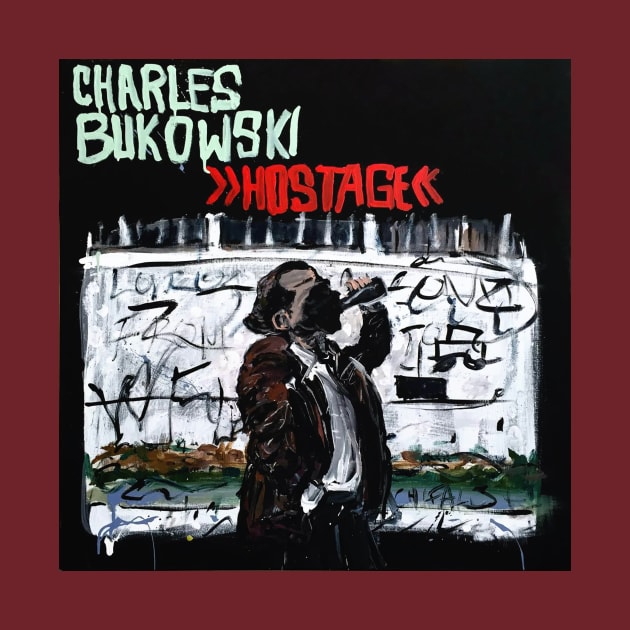 Charles Bukowski by ElSantosWorld