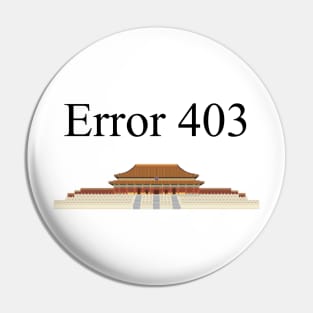 Forbidden City Pin