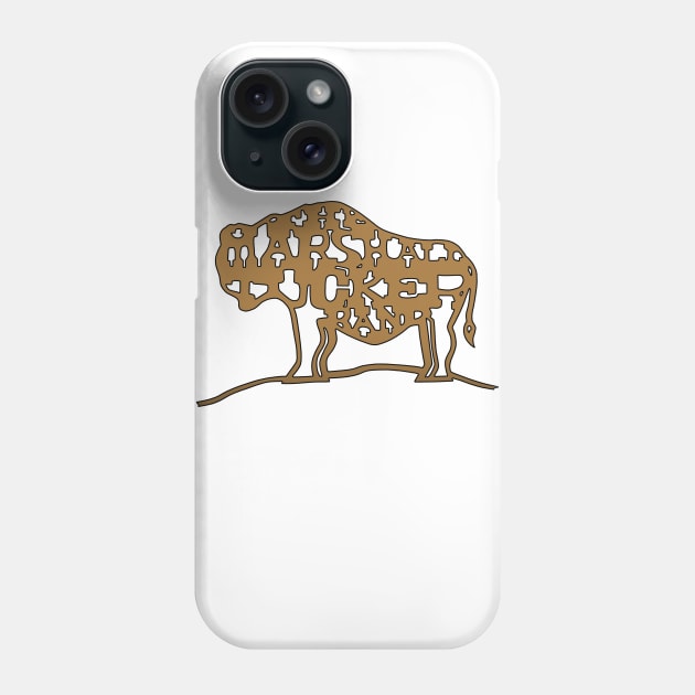 Marshall Tucker Band Bison Phone Case by BigOrangeShirtShop