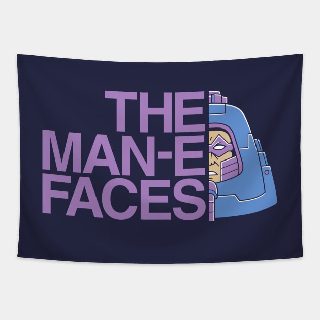 The Man-e-Faces Tapestry by adho1982