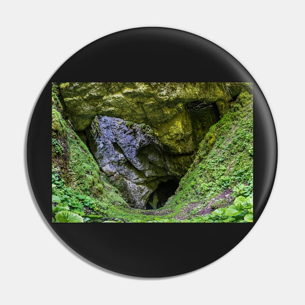 Sinkhole entrance Pin by naturalis