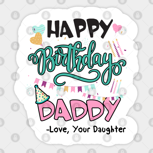 birthday for dad from daughter
