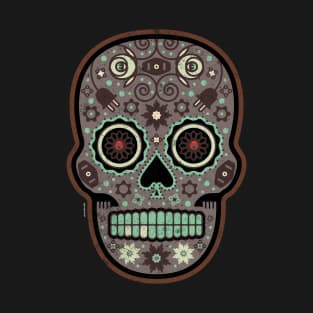 Codicia por vida Mexican Sugar Skull T-Shirt