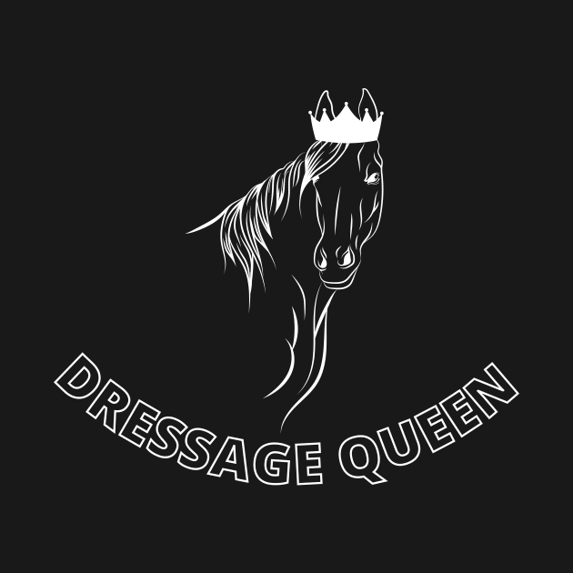 Dressage Queen by Comic Horse-Girl