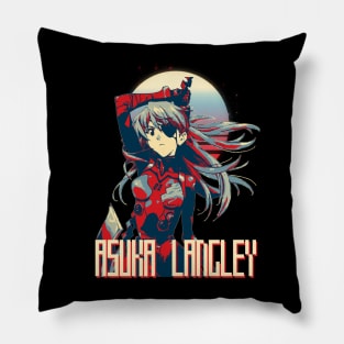 asuka langley Pillow