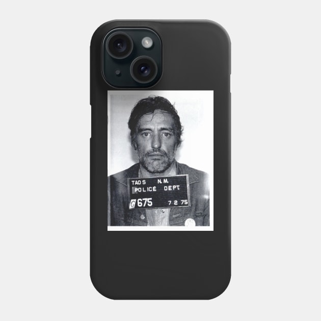 Dennis Hopper Mugshot Phone Case by DutchByBirth