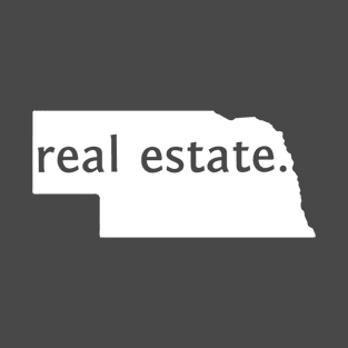 Nebraska State Real Estate T-Shirt T-Shirt