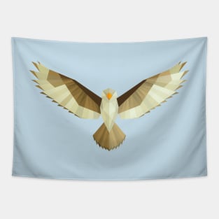 Geometric Hawk Tapestry