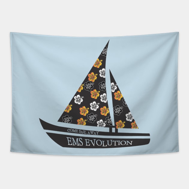 East Middle Evolution 2024 Tapestry by DiscoPrints