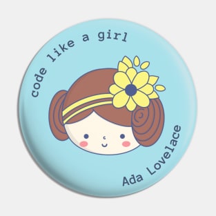 Ada Lovelace - Developer girl Pin