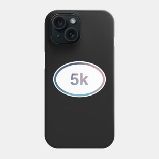 5k Running Race Distance Phone Case