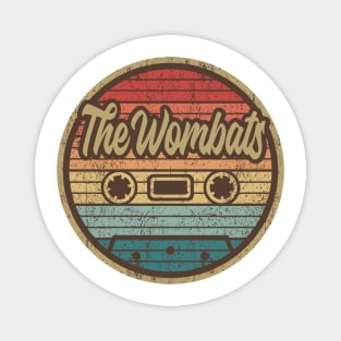 The Wombats Retro Cassette Magnet