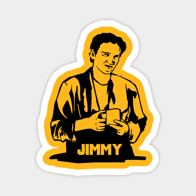 Jimmy's Coffee Pulp Fiction Magnet by SaverioOste