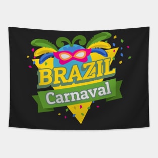 T-Shirt Brazil Carnival 2020 Tapestry