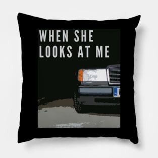 W124 Mercedes Pillow