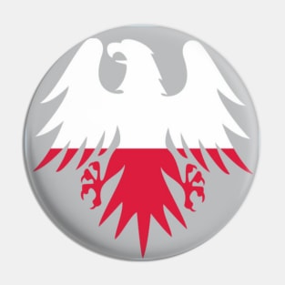 POLAND FLAG EAGLE DESIGN PRIDE Pin