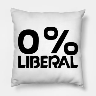 0% liberal Pillow