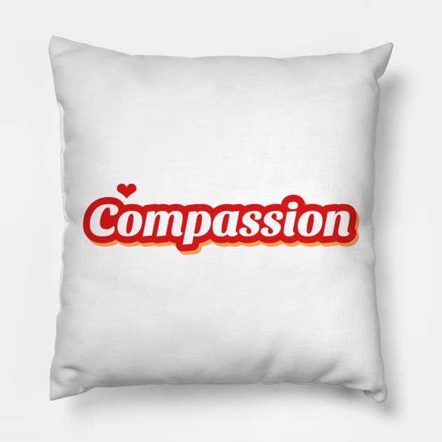 Compassion Pillow by faiiryliite