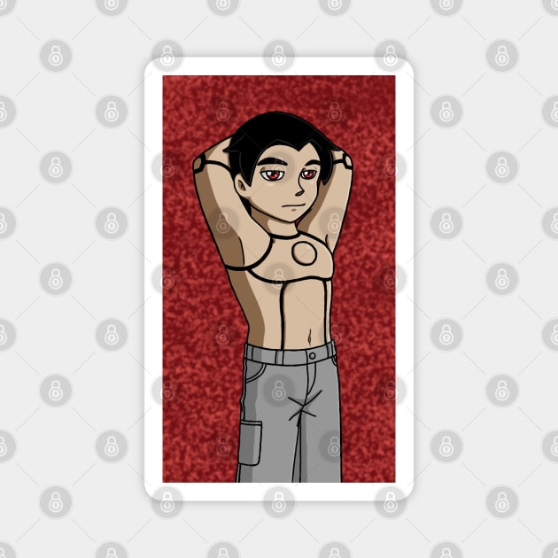 Marcus Shirtless Magnet by Firestorm Fox