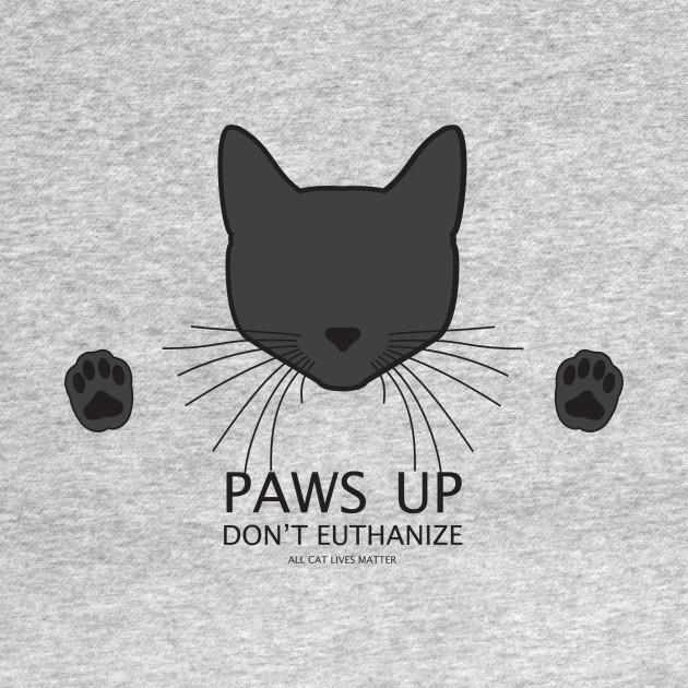 Paws Up Black Cat Cats Tank Top Teepublic