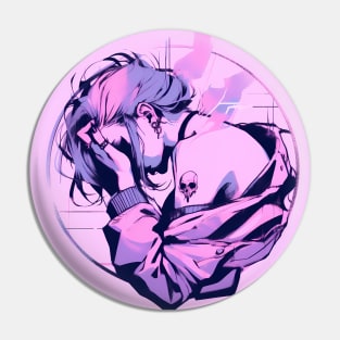 Edgy Pastel Aesthetic Pin