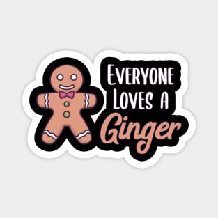 Everyone loves a Ginger | Christmas Baking Gift Magnet