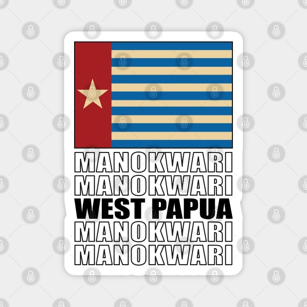 Flag of West Papua Magnet by KewaleeTee