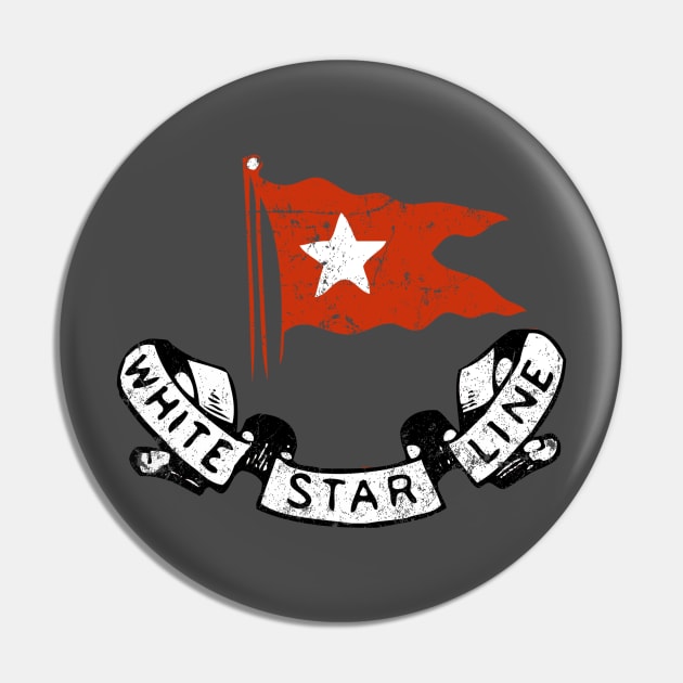 White Star Line Pin by MindsparkCreative