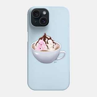 Hot Chocolate Marshmallows Phone Case