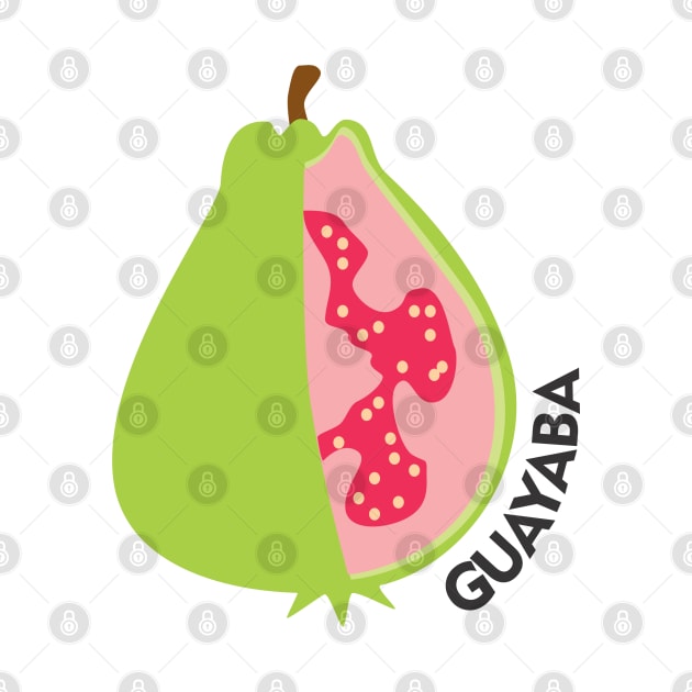 Guava Fruit Puerto Rico Caribbean Tropical Latino Food by bydarling