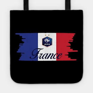 France Flag with Logo Tote