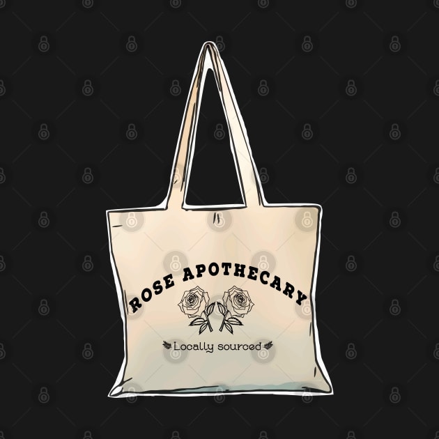 Rose apothecary bag by Prita_d