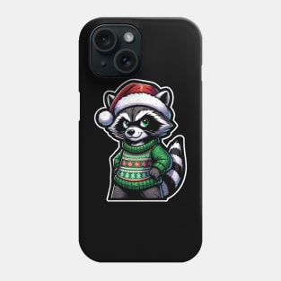 Christmas Raccoon Phone Case