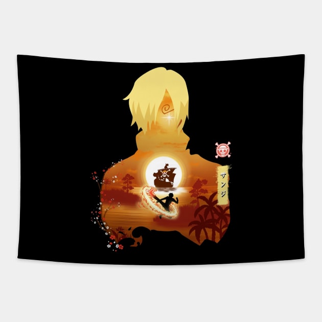 sanji Tapestry by retinac 