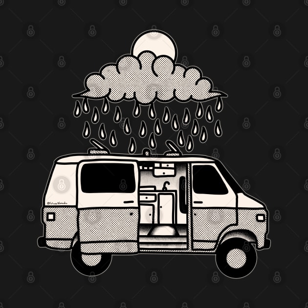 Vanlife on a rainy day by Tofuvanman