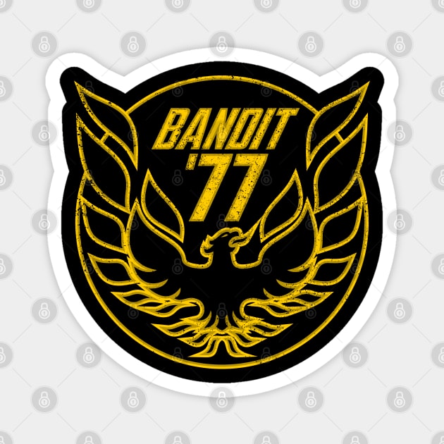 BANDIT '77 Magnet by Aries Custom Graphics