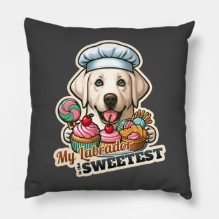 Confectioner Labrador Retriever Pillow