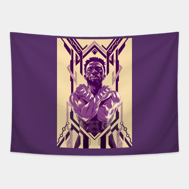 Wakanda Forever Tapestry by theninjabot