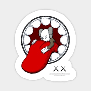 Kaws Design Magnet