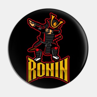 Dabbing Ronin Samurai Pin