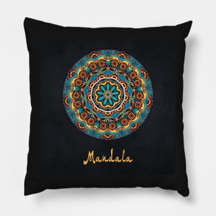 Trippy Mandala Pillow