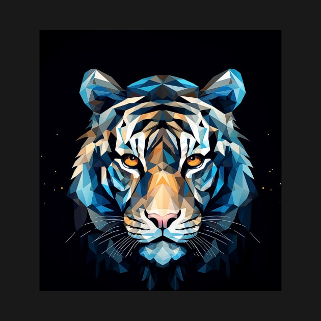 Poly Art Tiger by Durro