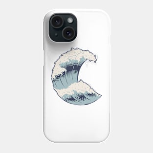 Stylized Wave Phone Case