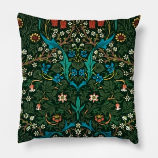 William Morris Textile Exhibition Tulip Pattern Pillow