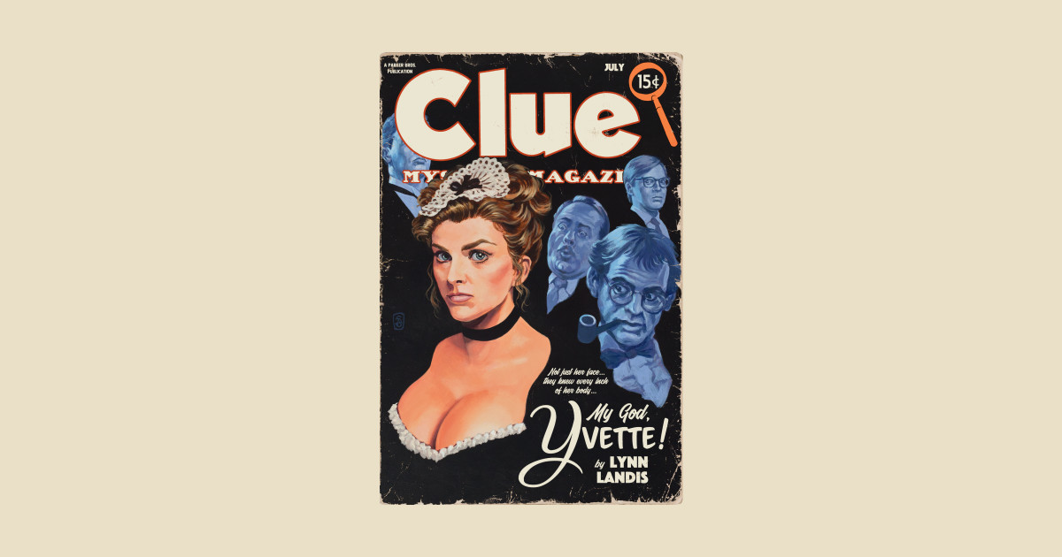 My God Yvette Clue Movie T Shirt TeePublic