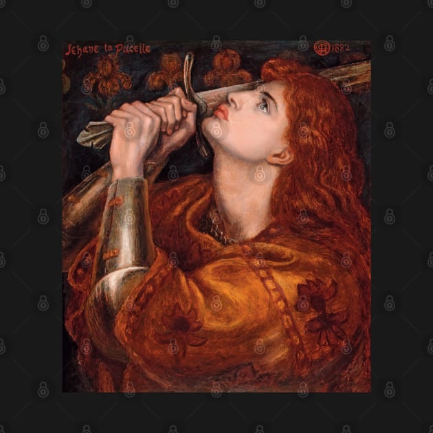 Joan of Arc, Dante Gabriel Rossetti by immortalpeaches