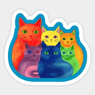 rainbow friends  Sticker for Sale by vinna-cat