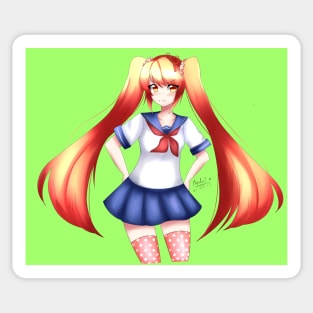 Osana Najimi Deviant Art by YanX20 - Yandere Simulator - Sticker