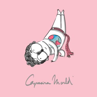 Capoeira Girl. Capoeira World T-Shirt