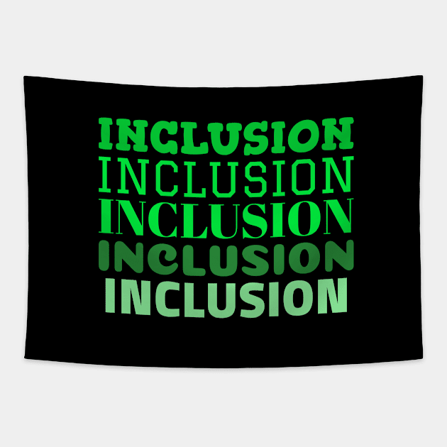 Inclusion Version 2 by Kristalin Davis Tapestry by Kristalin Davis